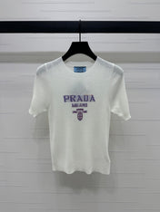Prada 25 T-Shirt Wool with Acrylic 233531