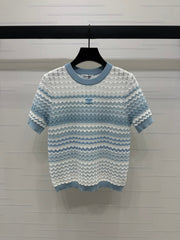 CC 25 T-Shirt Baby Blue mix White Polyester 233561