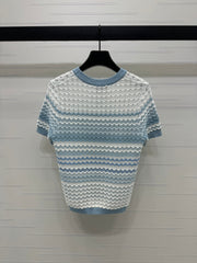 CC 25 T-Shirt Baby Blue mix White Polyester 233561