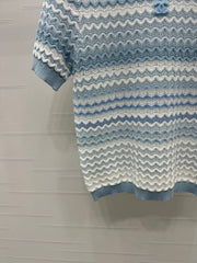 CC 25 T-Shirt Baby Blue mix White Polyester 233561