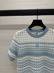 CC 25 T-Shirt Baby Blue mix White Polyester 233561