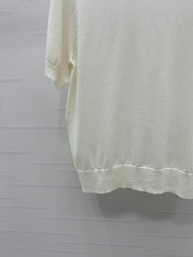 PRADA SHORT-SLEEVE EMBROIDERED LOGO T-SHIRT 269460