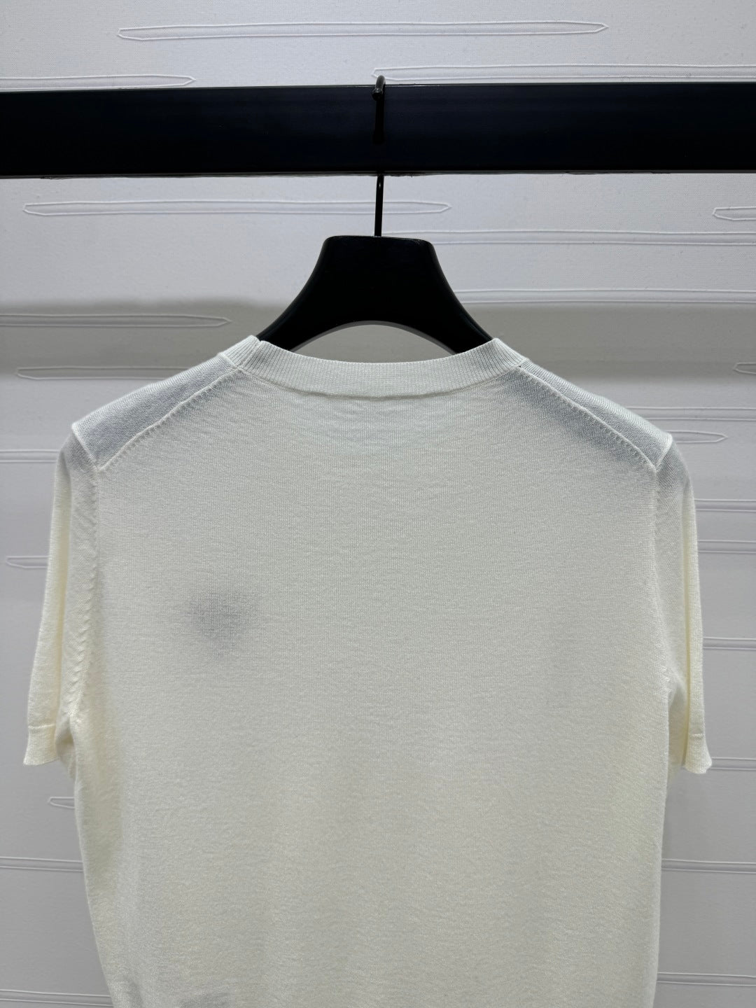 PRADA SHORT-SLEEVE EMBROIDERED LOGO T-SHIRT 269460