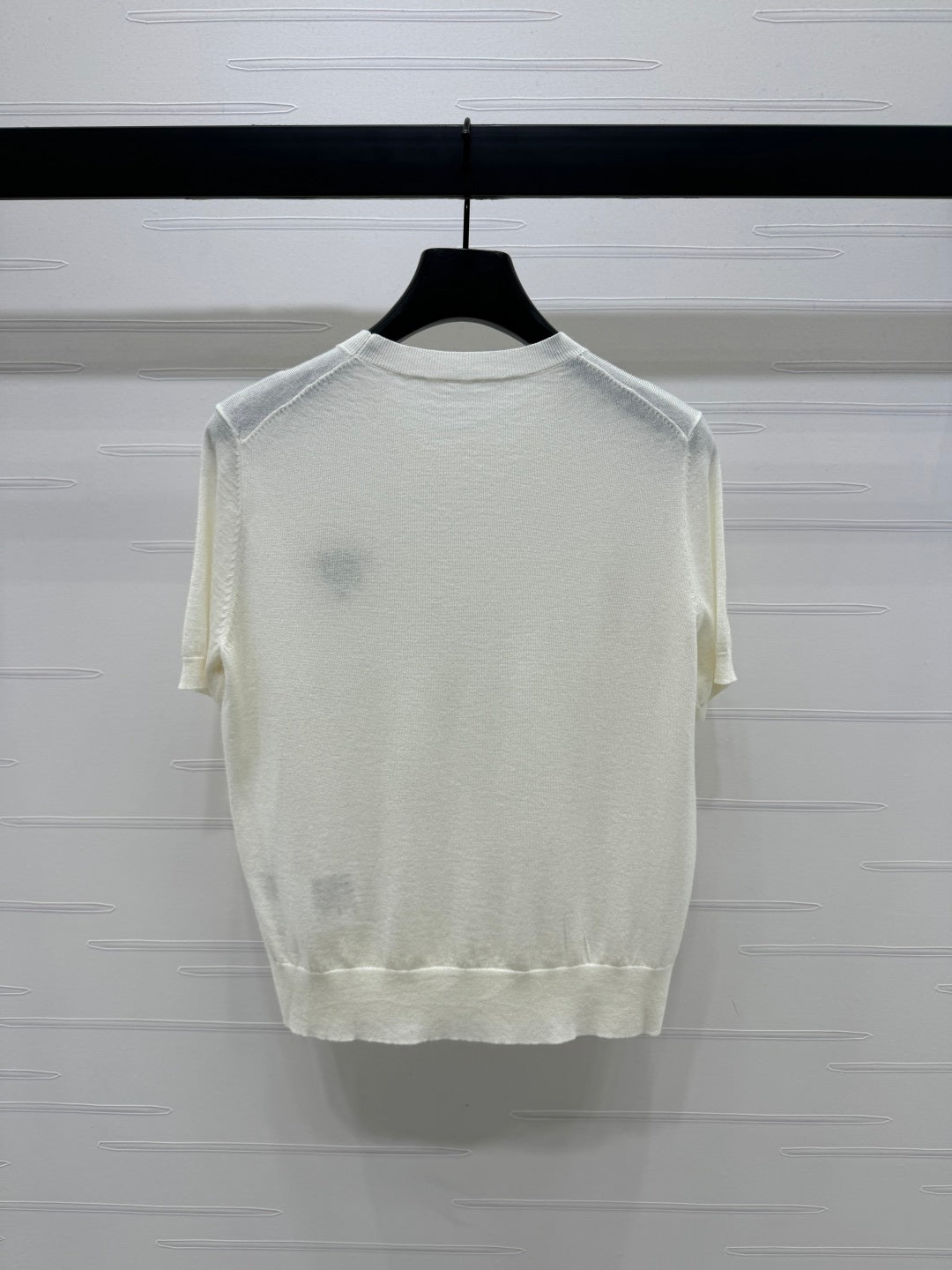 PRADA SHORT-SLEEVE EMBROIDERED LOGO T-SHIRT 269460