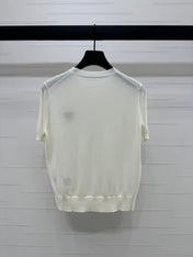 PRADA SHORT-SLEEVE EMBROIDERED LOGO T-SHIRT 269460