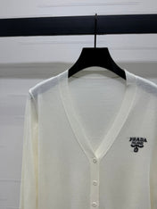 PRADA LONG-SLEEVE KNIT CARDIGAN 269461