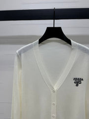 PRADA LONG-SLEEVE KNIT CARDIGAN 269461