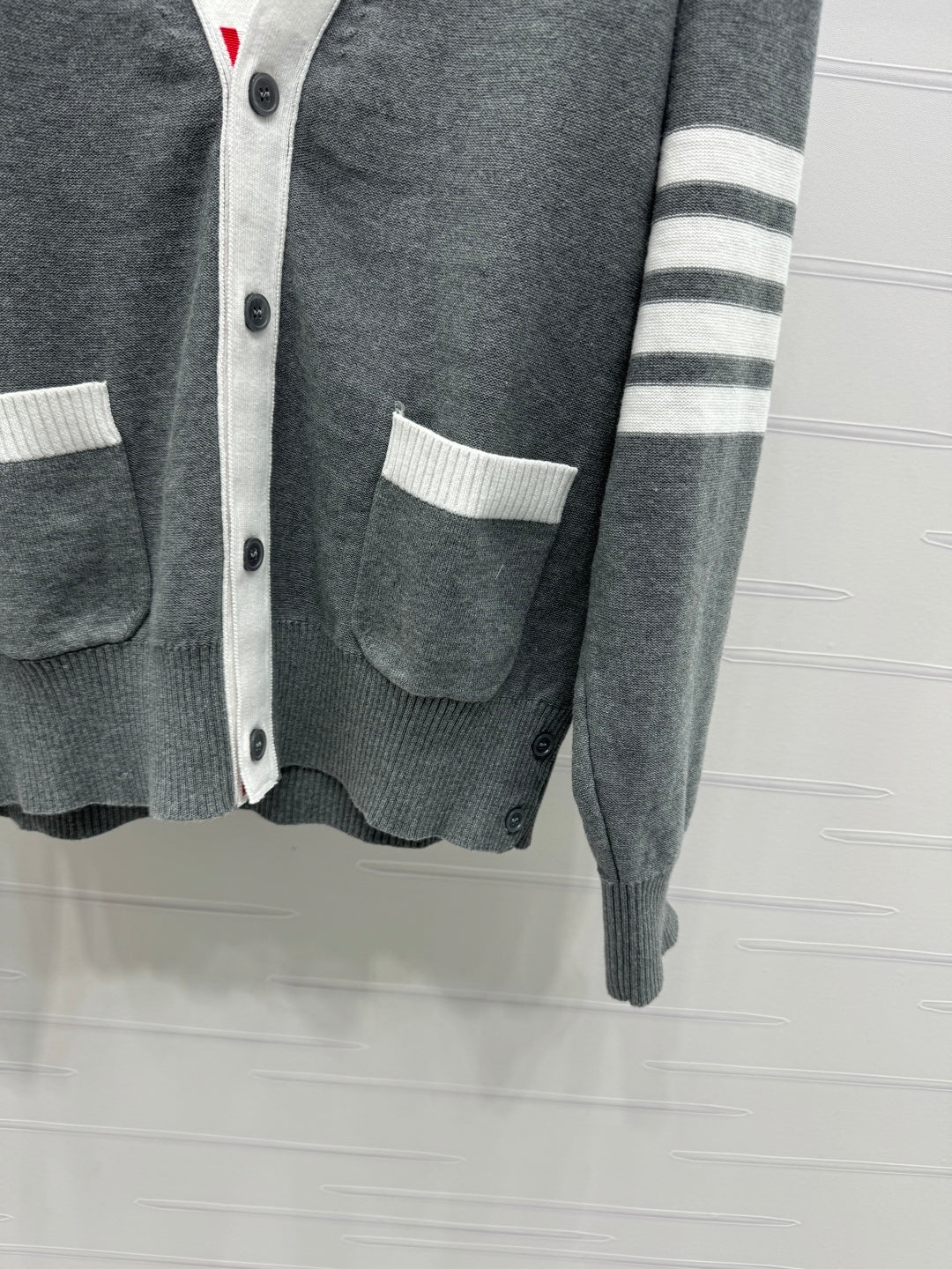 THOM 25S V-NECK KNIT CARDIGAN 264210