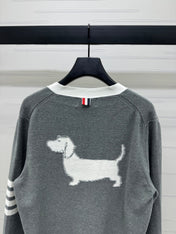 THOM 25S V-NECK KNIT CARDIGAN 264210