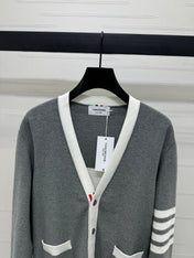THOM 25S V-NECK KNIT CARDIGAN 264210