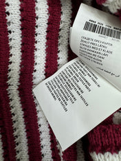 PRAD 25S STRIPED SWEATER 264183