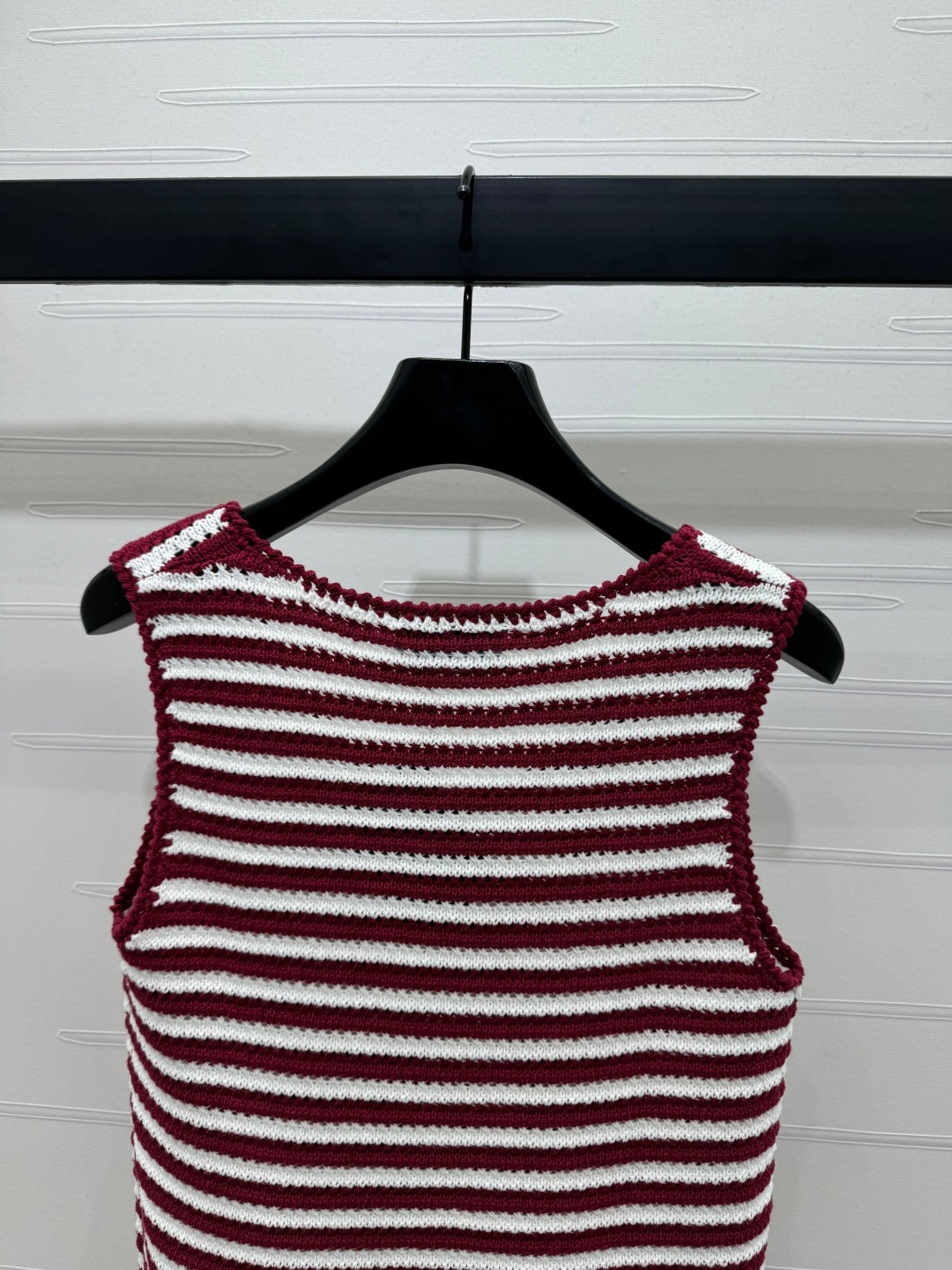 PRAD 25S STRIPED SWEATER 264183
