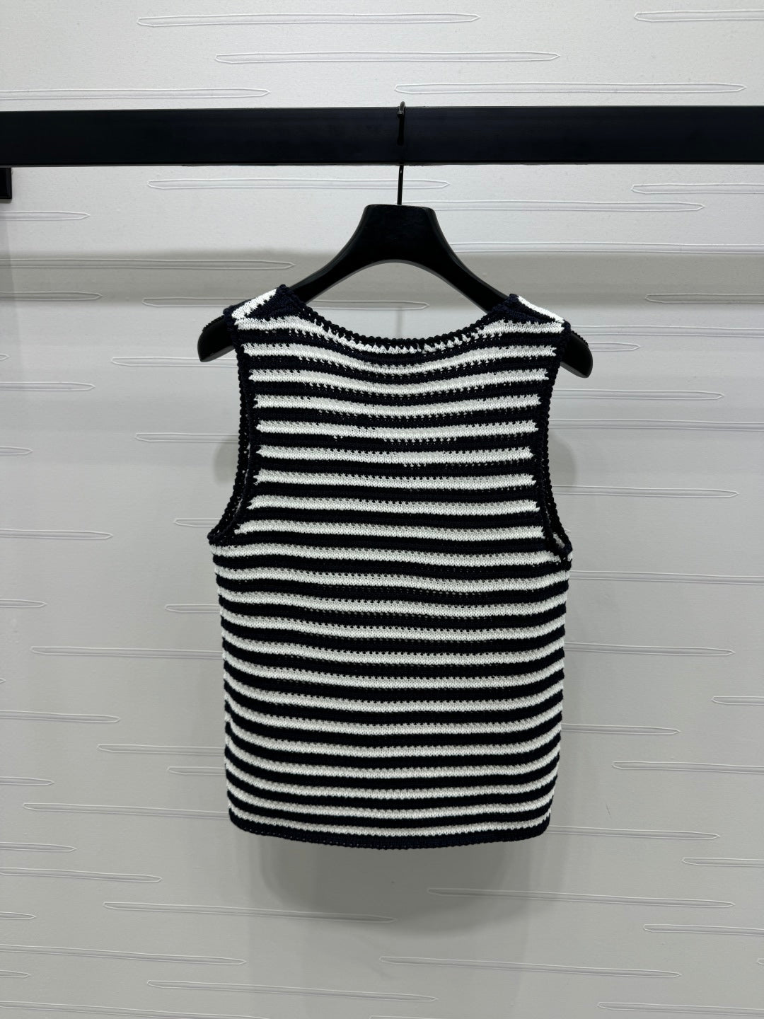 PRAD 25S STRIPED SWEATER 264182