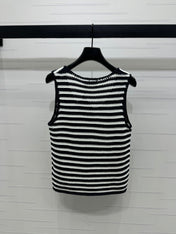 PRAD 25S STRIPED SWEATER 264182