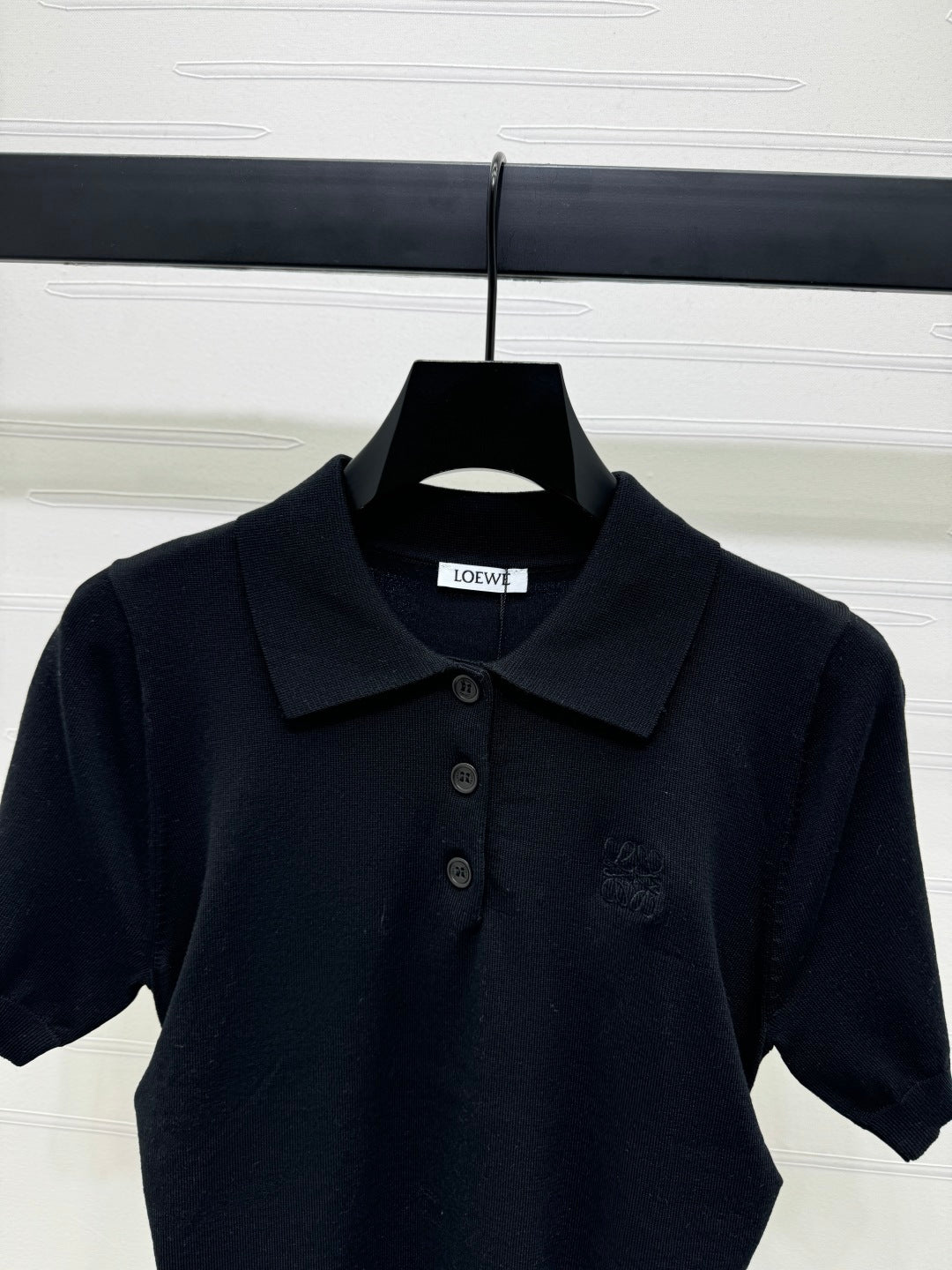 PRAD 25S SHORT SLEEVE KNIT TOP 264123