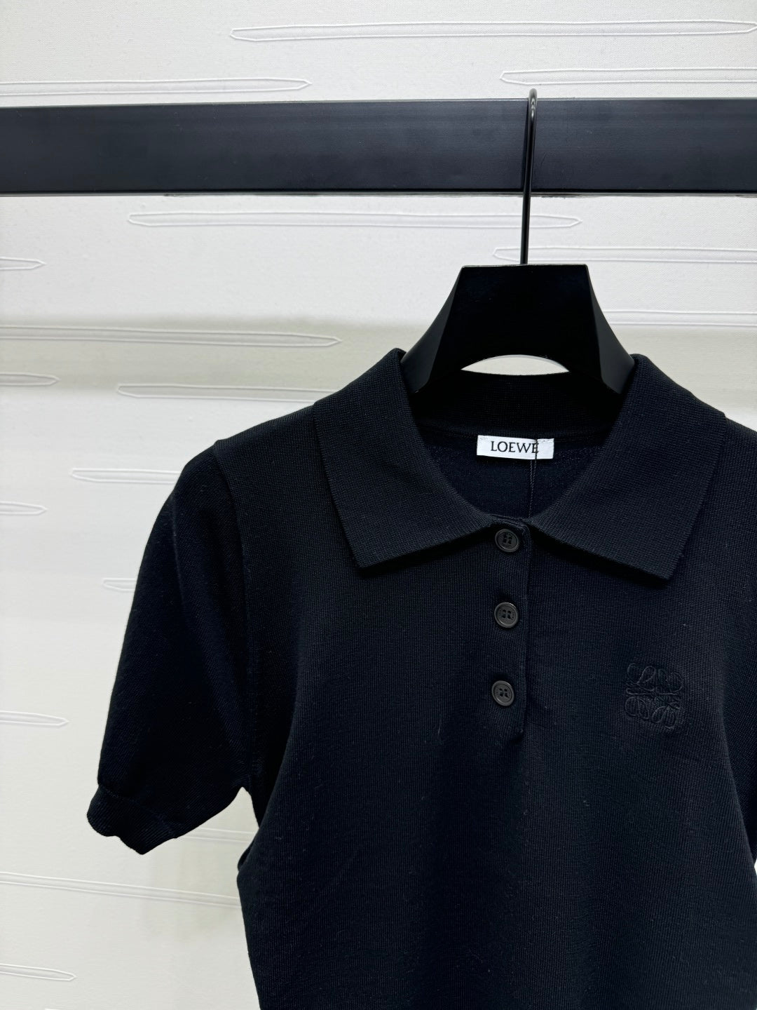 PRAD 25S SHORT SLEEVE KNIT TOP 264123