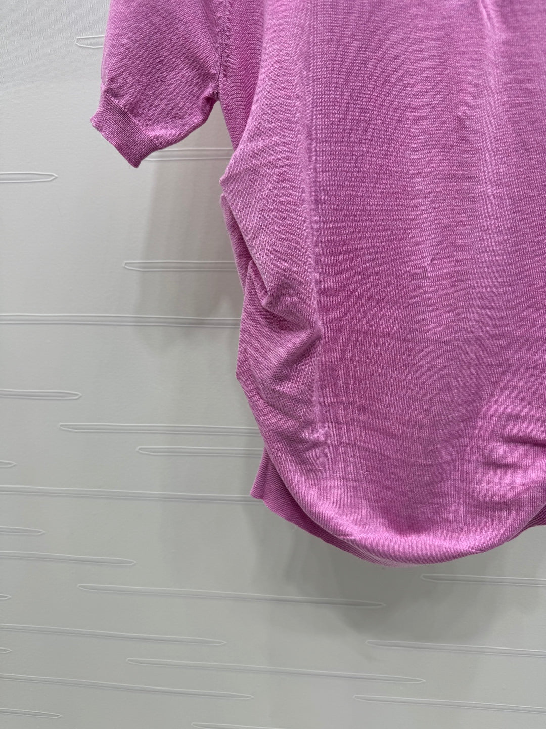 PRAD 25S SHORT SLEEVE KNIT TOP 264121