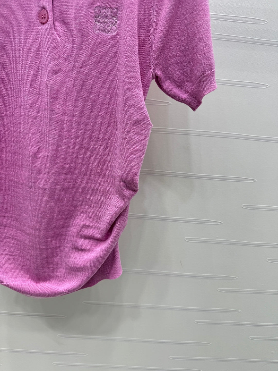 PRAD 25S SHORT SLEEVE KNIT TOP 264121