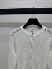 CELINE 25S LONG SLEEVE CARDIGAN 264103
