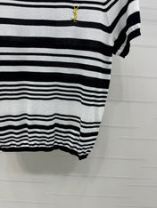 YSL 25S WHITE COLLAR SHORT SLEEVE T-SHIRT 264093