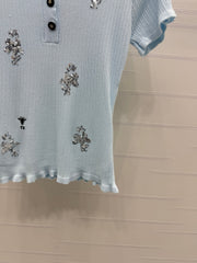 DIOR 25S RHINESTONE SWEATER 264084