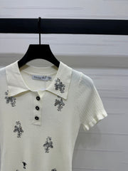 DIOR 25S RHINESTONE SWEATER 264083