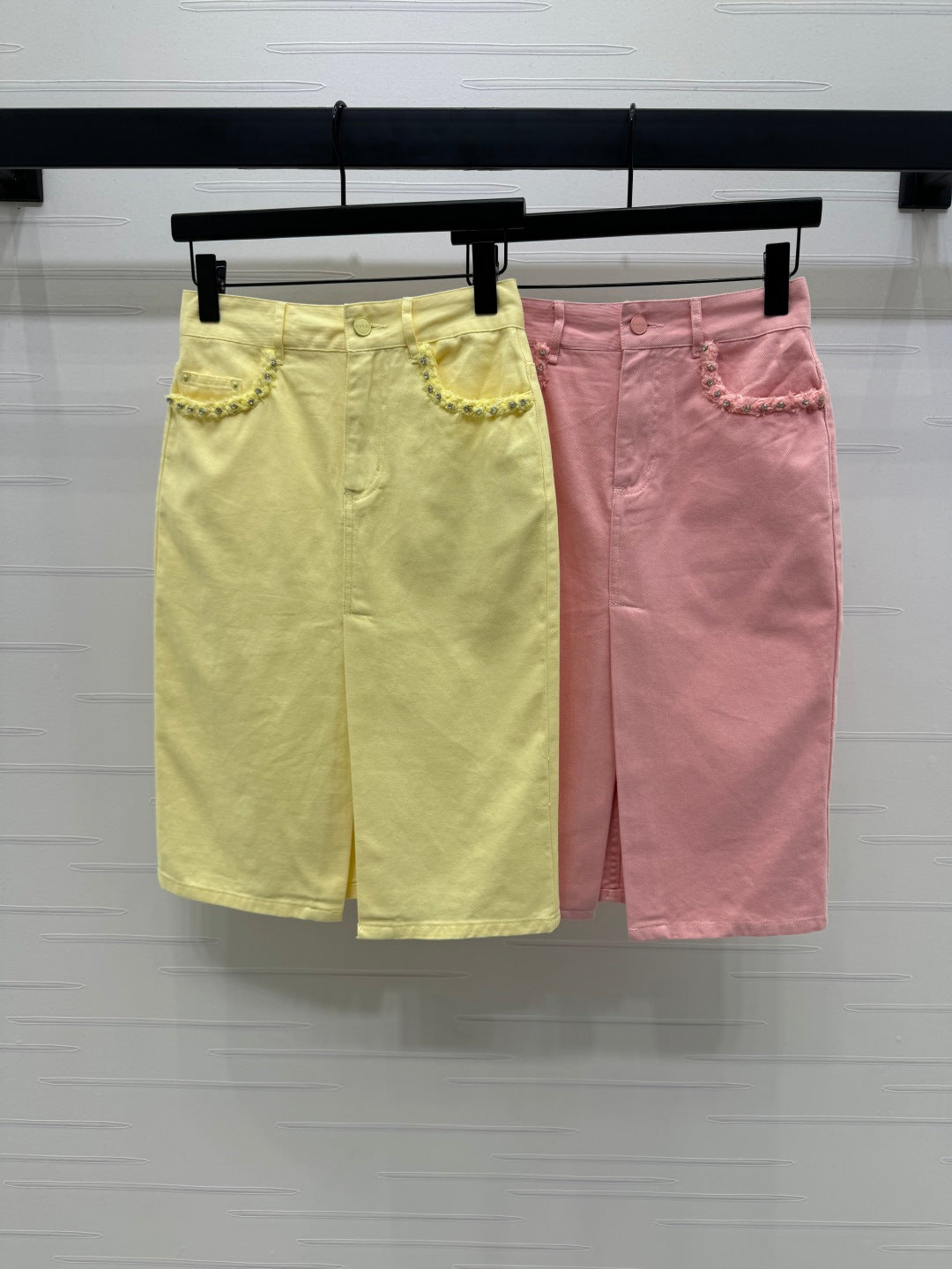 GUCCI SLIT DENIM SKIRT 269444