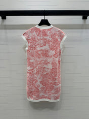 DIOR JUNGLE JACQUARD STRAIGHT DRESS 269394