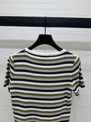 MIUMIU SHORT-SLEEVE KNIT CARDIGAN 274944