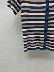 MIUMIU  SHORT-SLEEVE KNIT CARDIGAN 274943