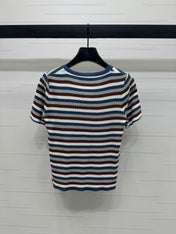 MIUMIU  SHORT-SLEEVE KNIT CARDIGAN 274943