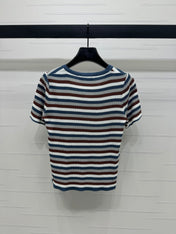 MIUMIU  SHORT-SLEEVE KNIT CARDIGAN 274943