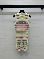 MIUMIU SLEEVELESS DRESS WITH COLLAR 274940