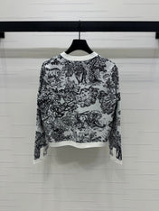DIOR JACQUARD KNIT CARDIGAN 274879