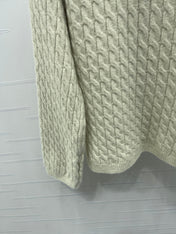 MIUMIU HALF-ZIP KNITTED PULLOVER WITH COLLAR STYLE 485