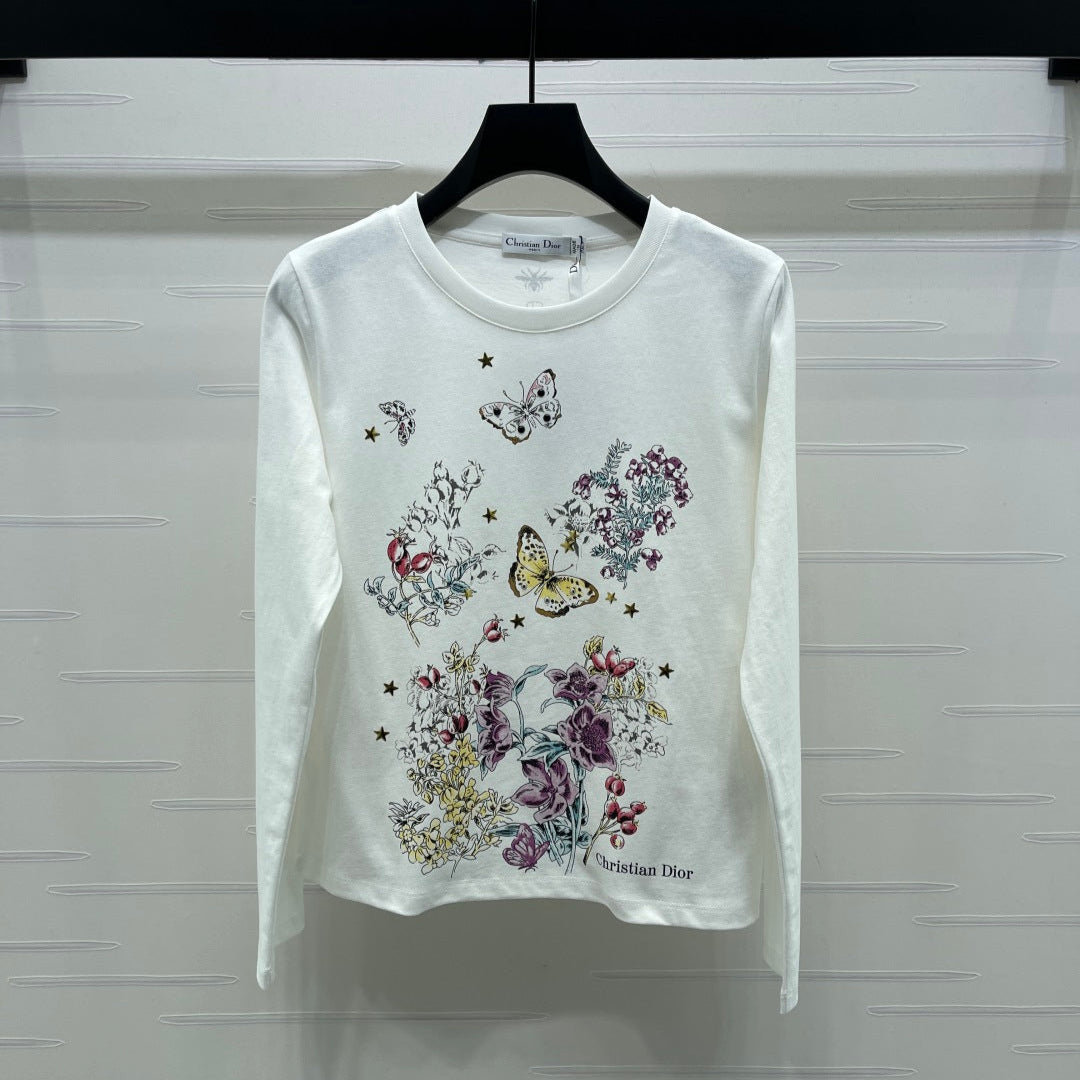 DIOR 25S LONG-SLEEVE T-SHIRT STYLE 142
