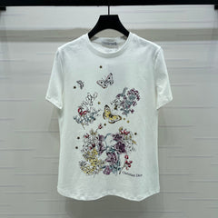 DIOR 25S SHORT-SLEEVED T-SHIRT STYLE 143