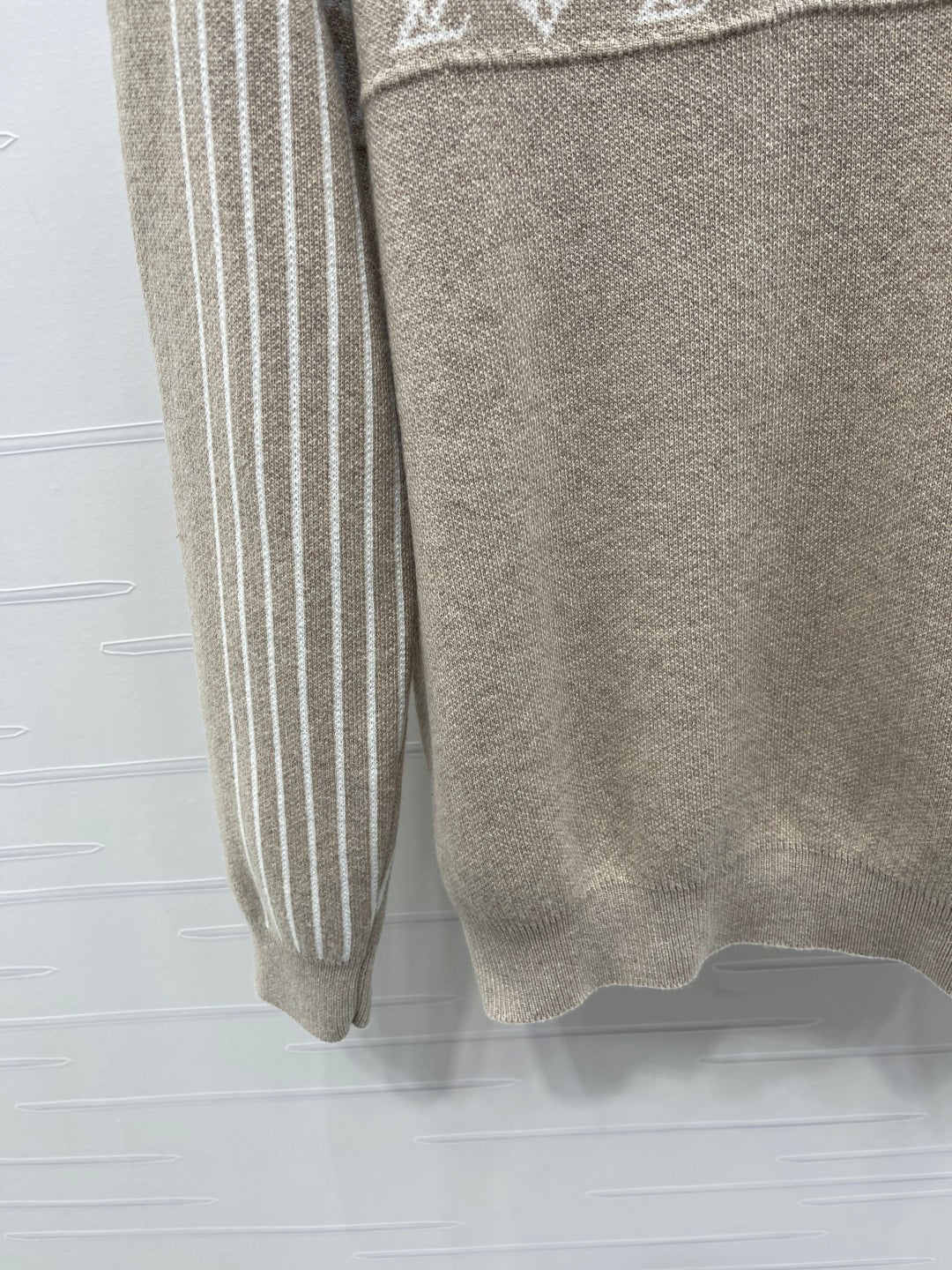 LV 25S LONG-SLEEVE COLOR-BLOCK COLLARED SHIRT 0166