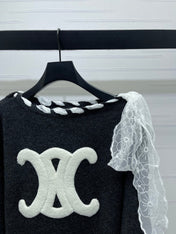 CELINE 25S KNIT PULLOVER AND PANTS SET 0088