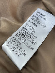 CELINE 25S PU LEATHER JACKET WITH LAPEL TRIM 0032