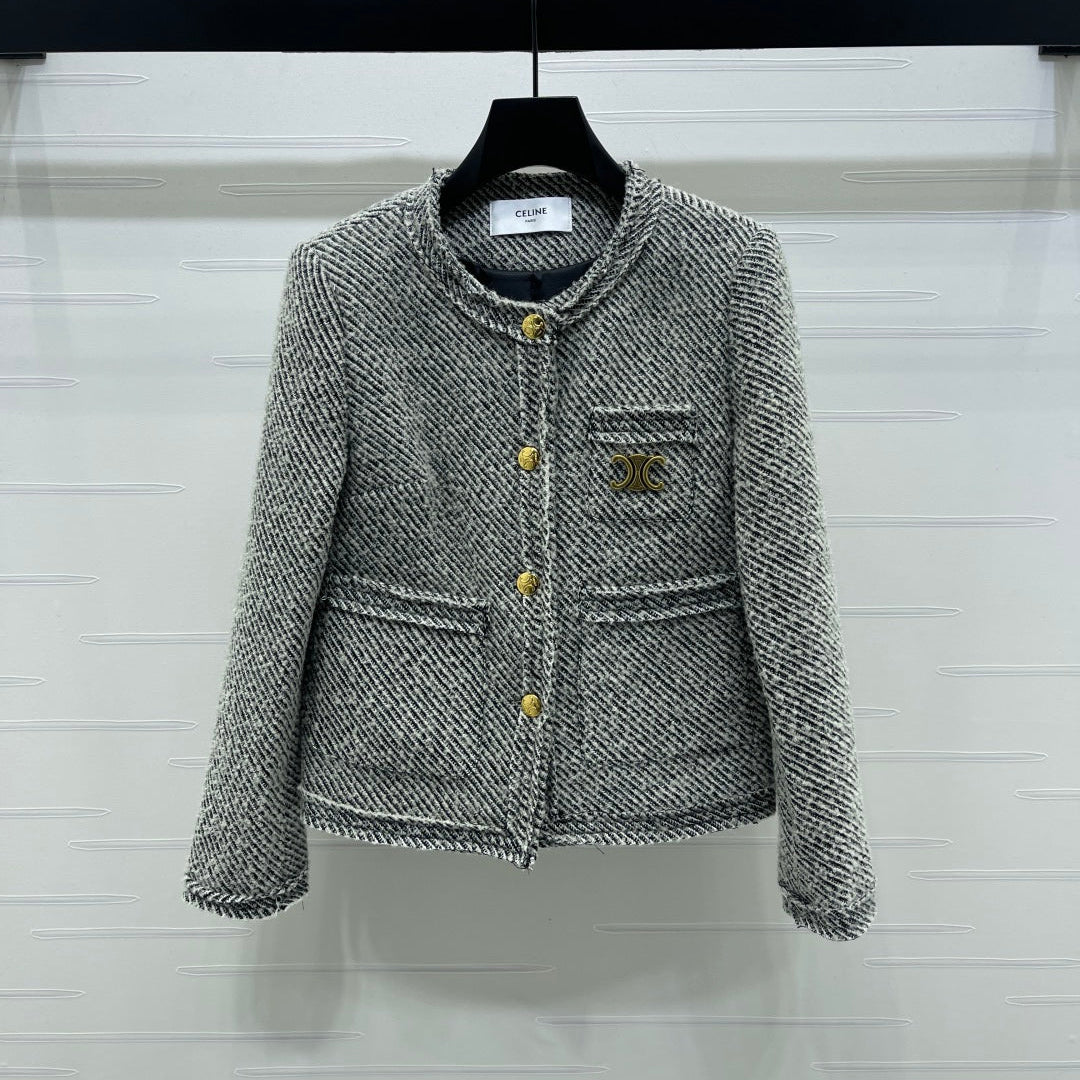 CELINE 25S TWEED JACKET 0033