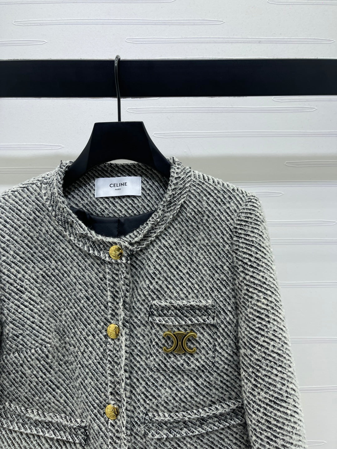 CELINE 25S TWEED JACKET 0033