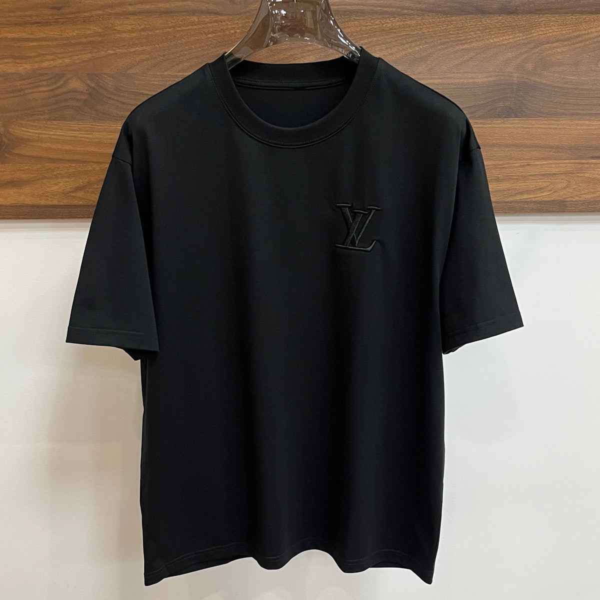 LV BLACK PURE COTTON T-SHIRT 238902