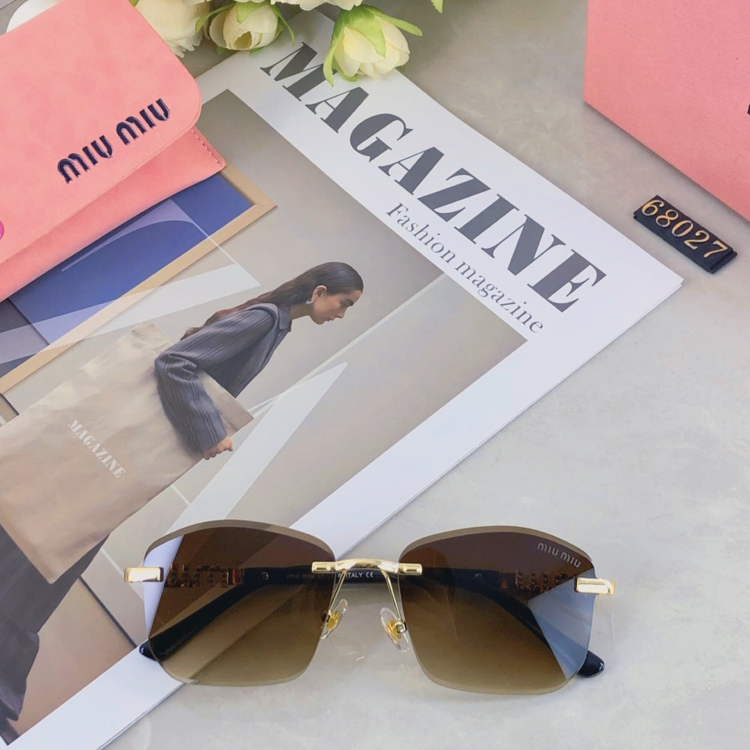 RUNWAY SQUARE SUNGLASSES 503005 IN METAL