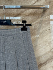 CELINE 25S PLEATED SKIRT 0086