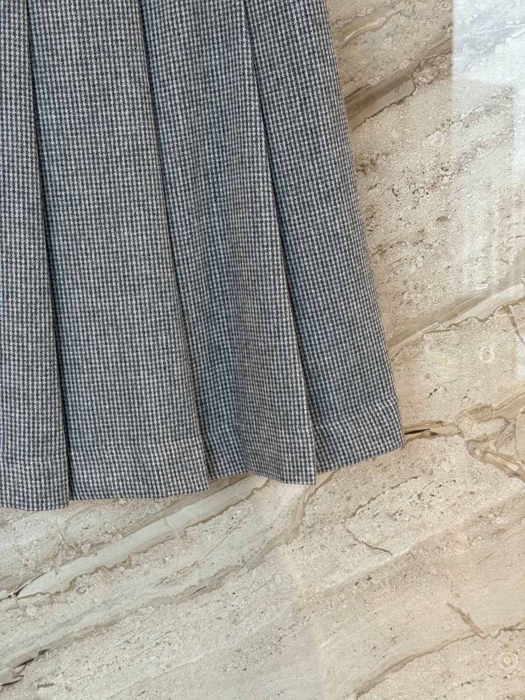 CELINE 25S PLEATED SKIRT 0086