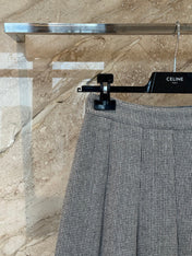 CELINE 25S PLEATED SKIRT 0086