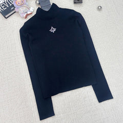 LV 25S LOGO-EMBROIDERED SWEATER 0073
