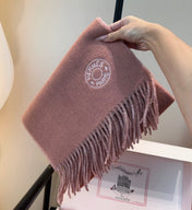 HERMES 25S SCARF 190 IN CASHMERE 854621