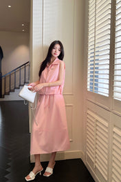 PRADA TOP AND SKIRT SET STYLE 90